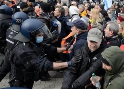 کرونا در آلمان، ازموافقت مجلس با طرح ترمز اضطراری تا درگیری پلیس و معترضان